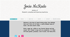 Desktop Screenshot of jociemckade.com